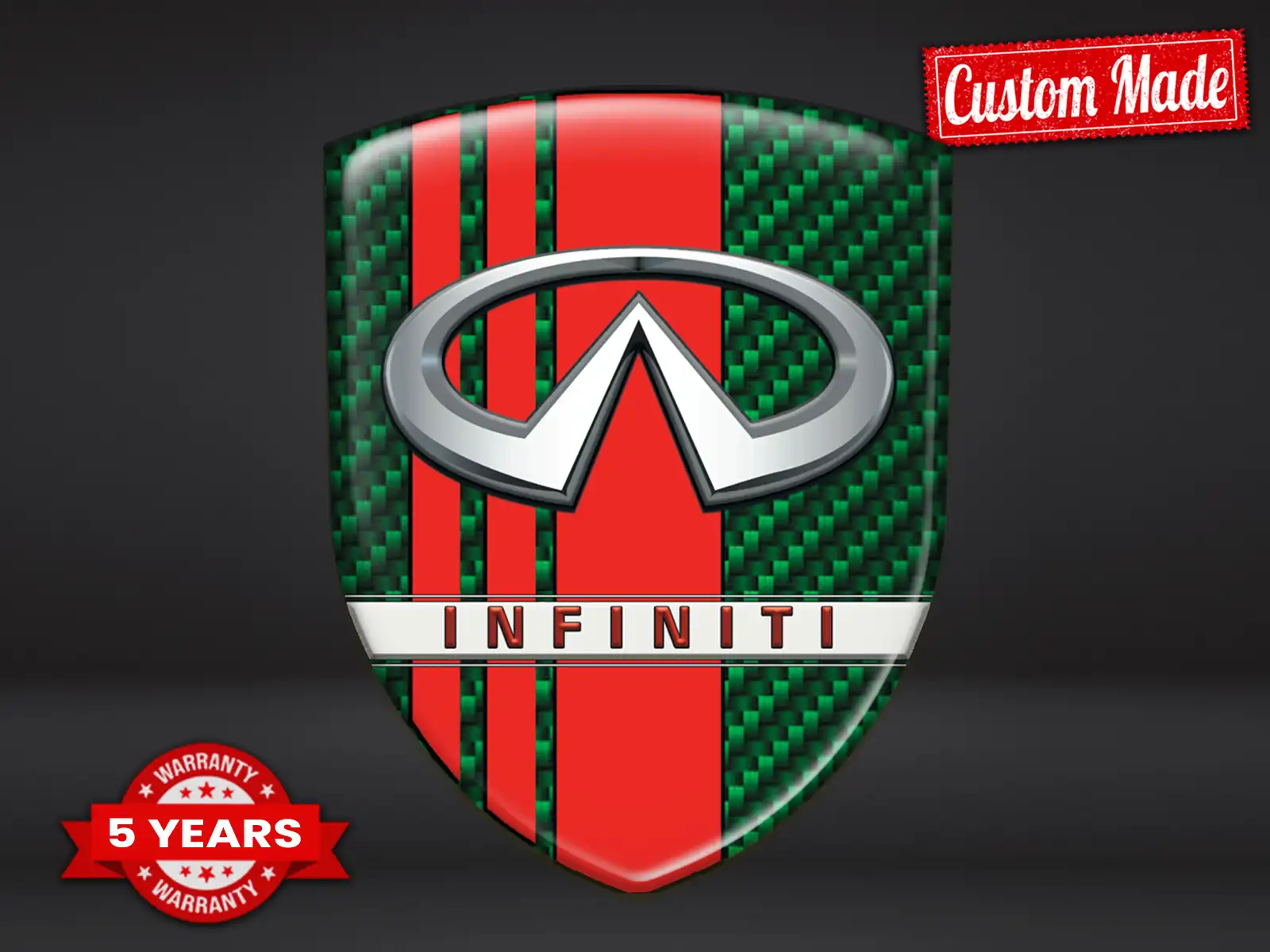Infiniti Windschutzaufkleber Tuning Premium Universal